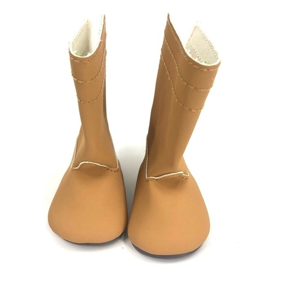 American Girl Company True Spirit Outfit Boots Doll Shoes Embroidered Butterfly - Picture 3 of 7